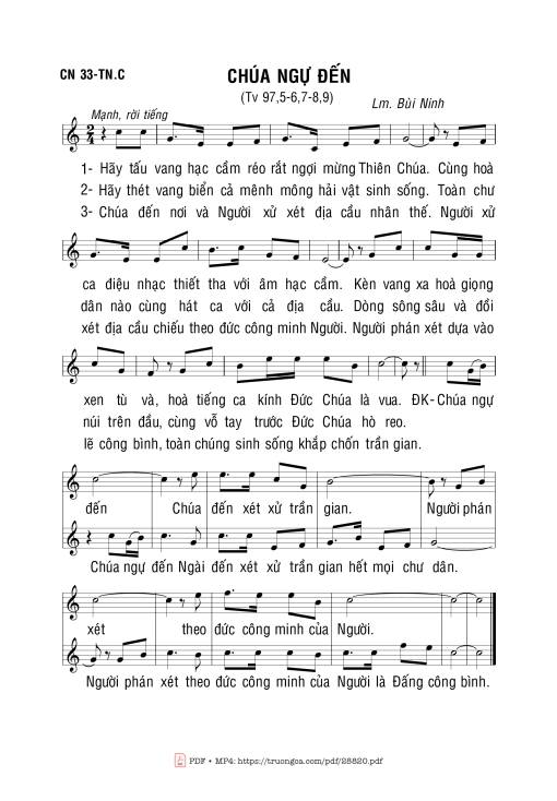 Thánh Vịnh 97, Chúa Ngự Đến