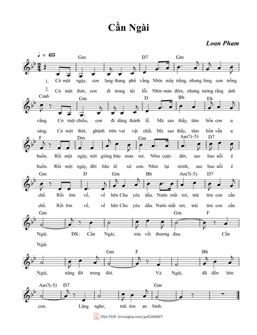 Cần Ngài - Loan Phạm