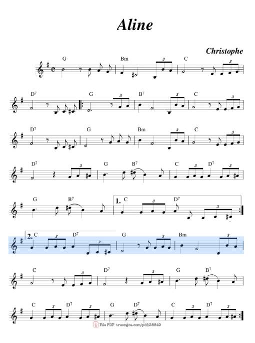 Aline - Christophe