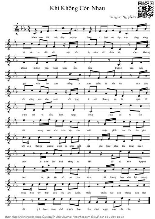 Khi không còn nhau