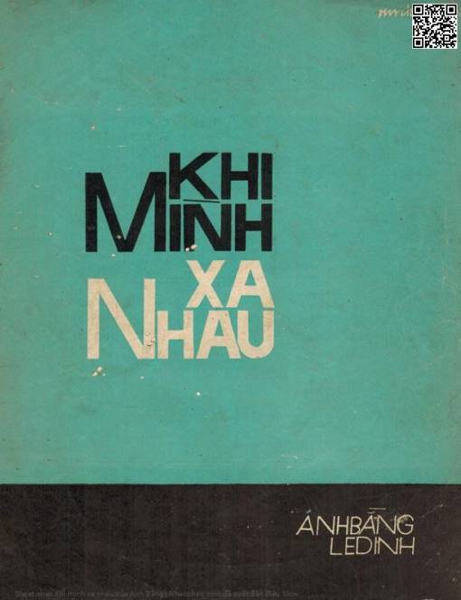 Sheet nhạc PDF bài Khi mình xa nhau
