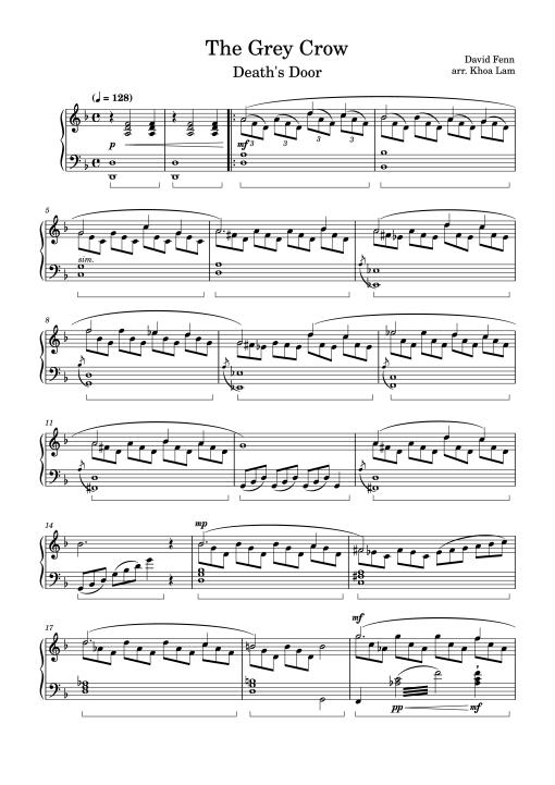 The Grey Crow Piano - David Fenn