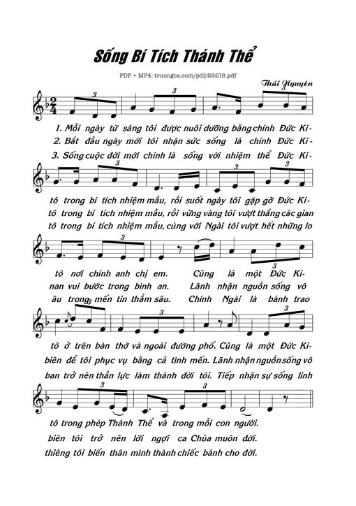 Sống Bí Tích Thánh Thể