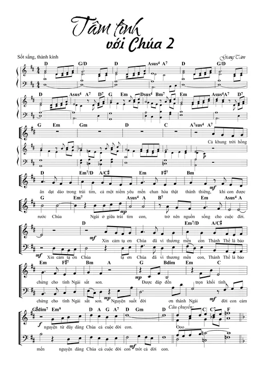 Tâm Tình Với Chúa 2