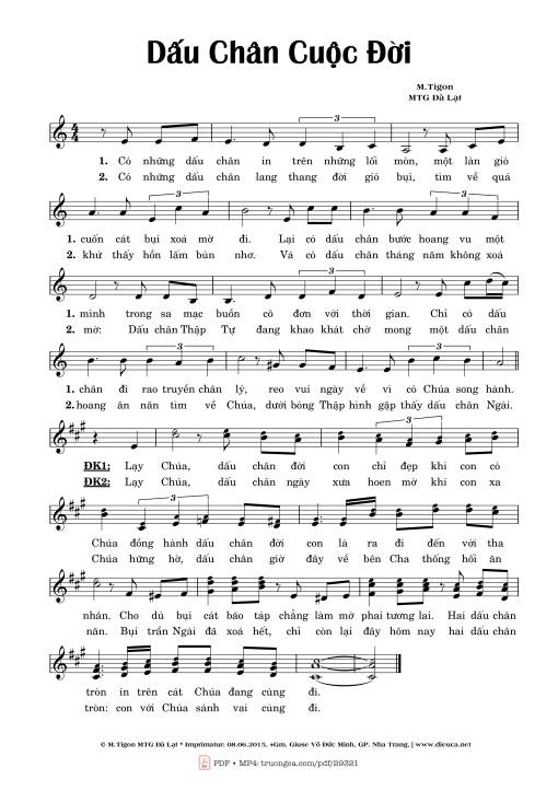 Dấu Chân Cuộc Đời