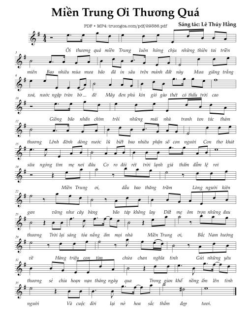 Miền Trung ơi thương quá