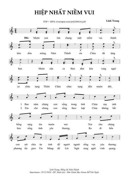 Hiệp Nhất Niềm Vui