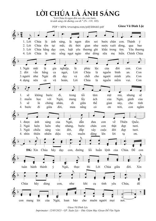 Lời Chúa Là Ánh Sáng