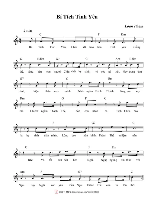 Bí Tích Tình Yêu