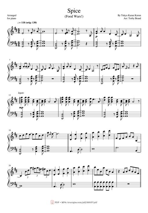 Spice Piano - Tokyo Karan Koron