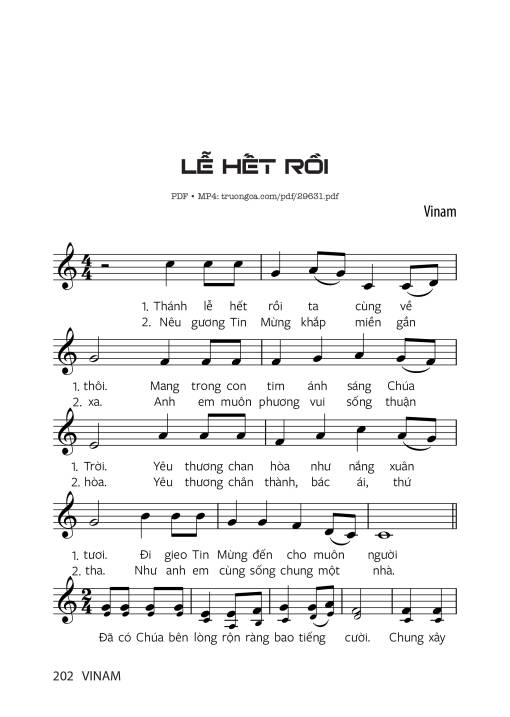 Lễ Hết Rồi - Vinam
