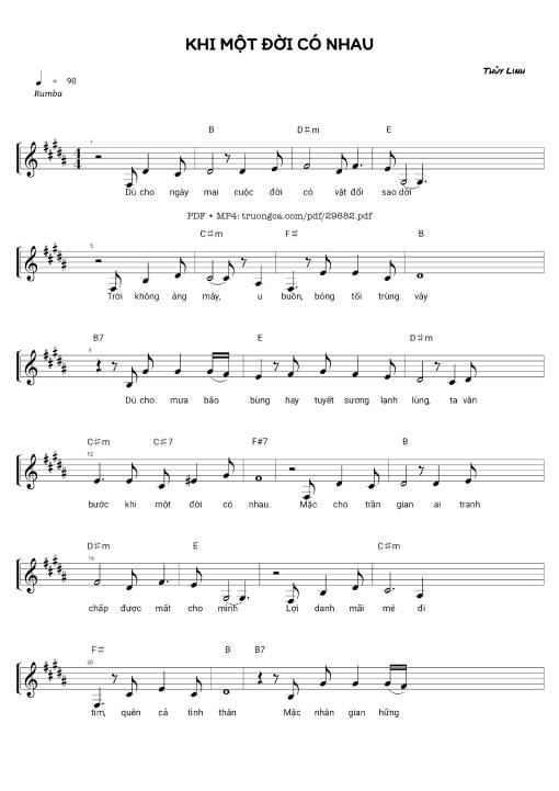 Khi một đời có nhau