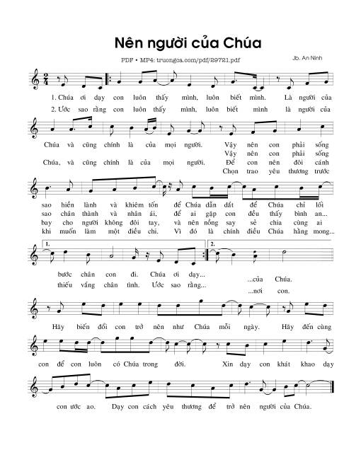 Nên người của Chúa