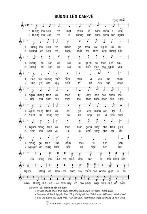 Đường lên Can-vê