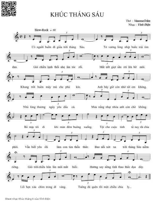 Khúc tháng 6 - Vĩnh Điện