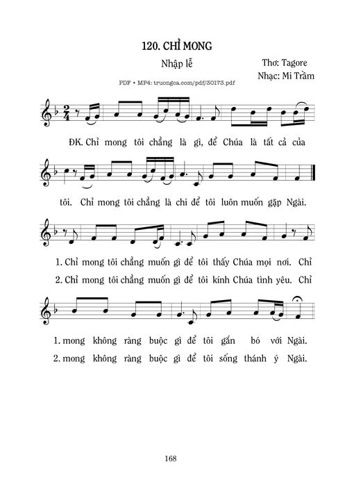 Sheet nhạc PDF bài Chỉ mong - Mi Trầm