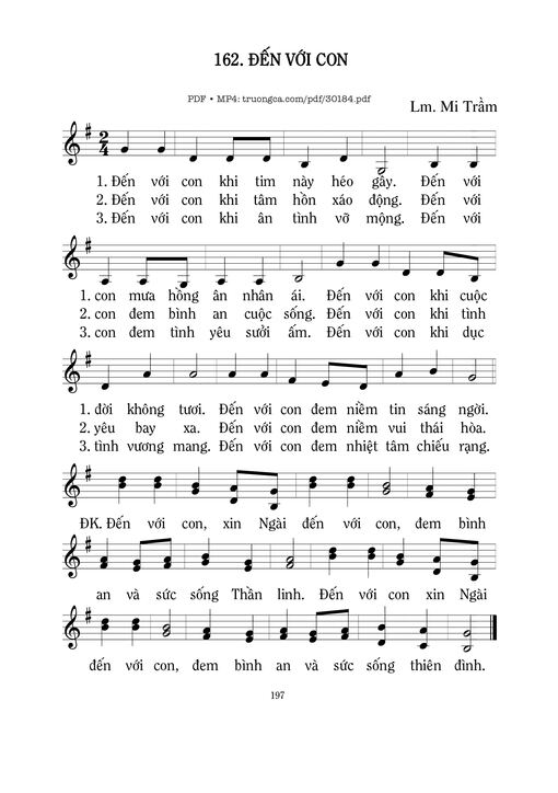 Đến với con - Mi Trầm