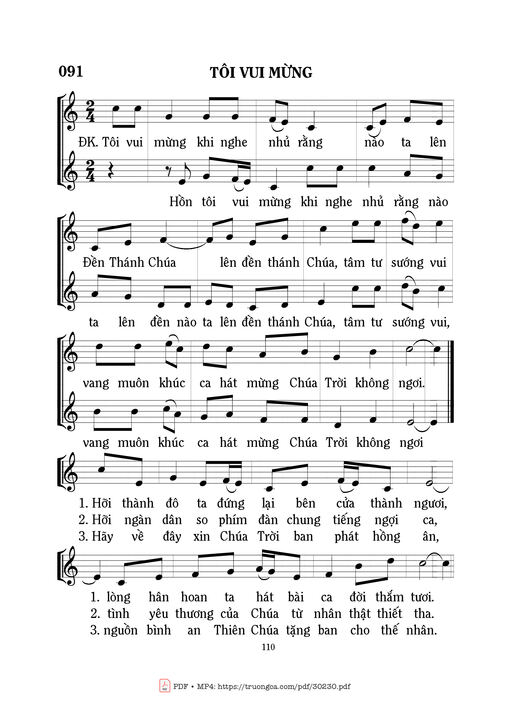 Tôi vui mừng - Mi Trầm