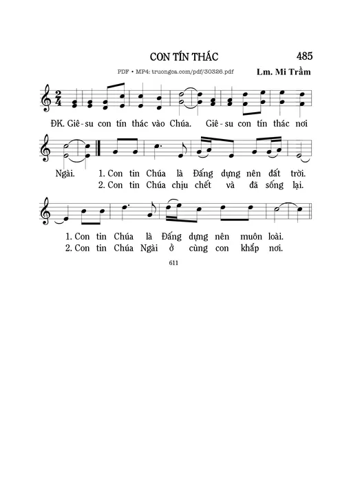 Con tín thác - Mi Trầm