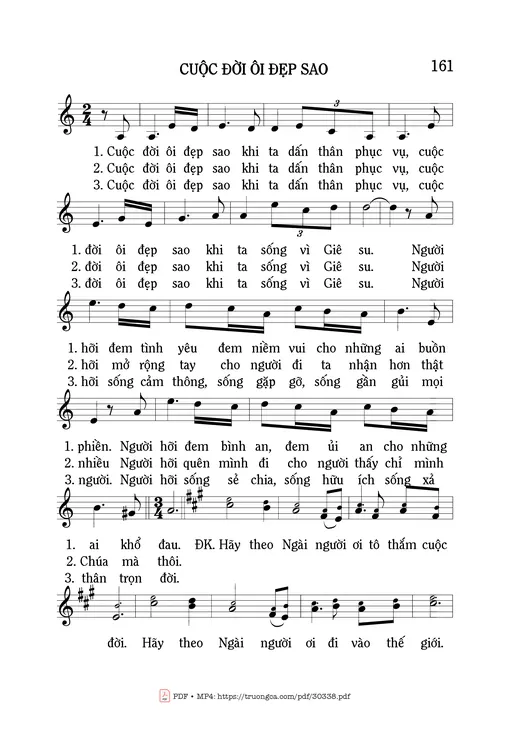 Cuộc đời ôi đẹp sao