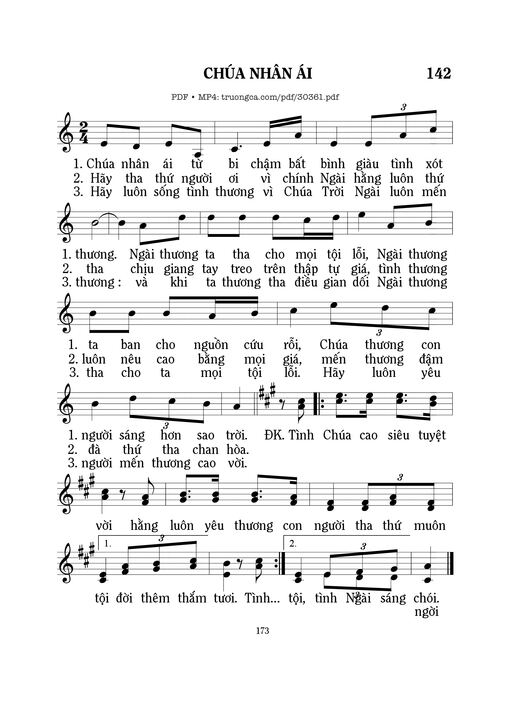 Chúa nhân ái - Mi Trầm