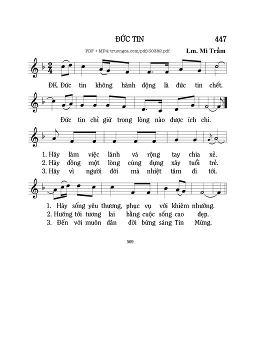 Đức tin - Mi Trầm