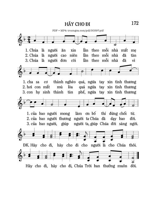 Hãy cho đi - Mi Trầm