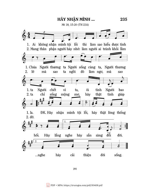 Hãy nhận mình - Mi Trầm