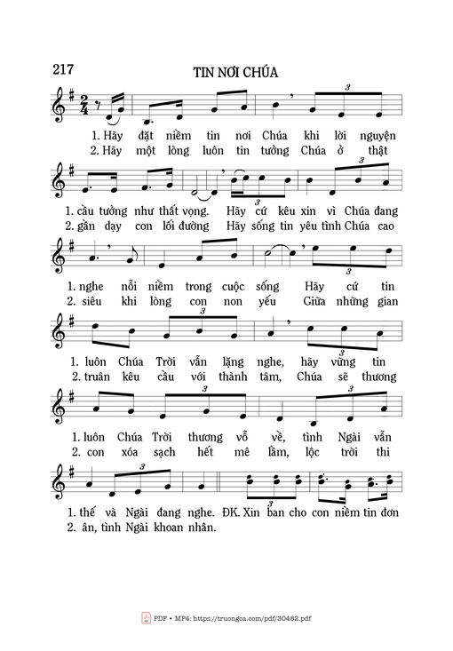 Tin nơi Chúa - Mi Trầm