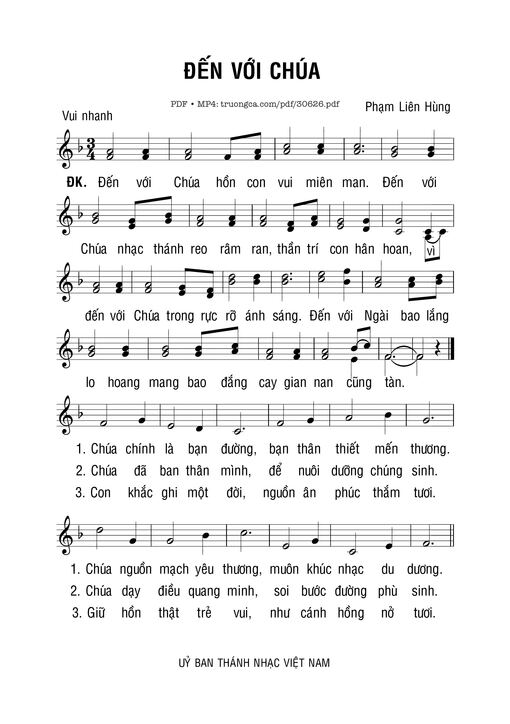 Đến với Chúa - Phạm Liên Hùng