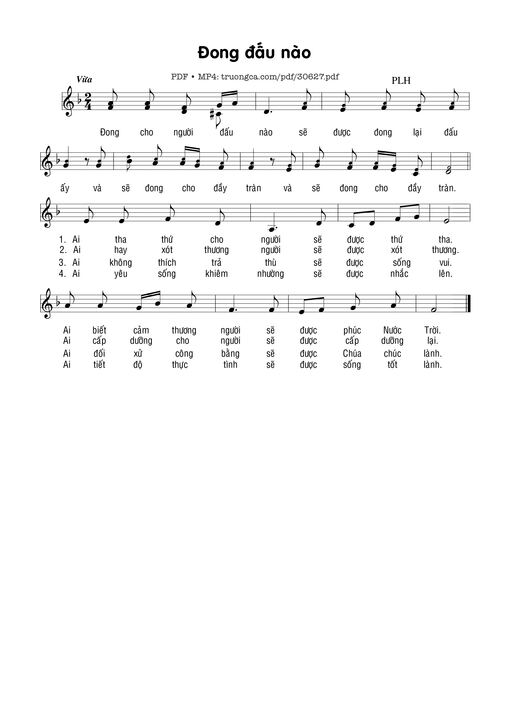 Đong Đấu Nào - Phạm Liên Hùng