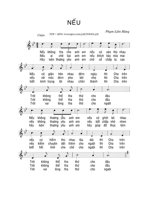 Nếu - Phạm Liên Hùng