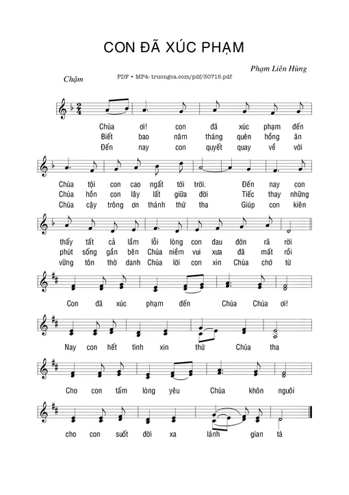 Con đã xúc phạm