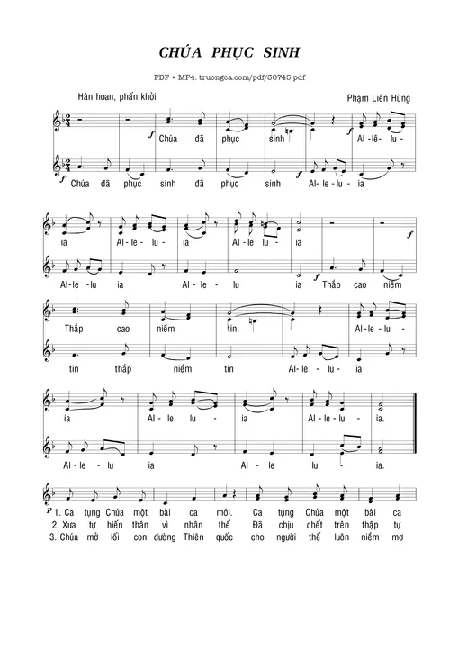 Chúa Phục Sinh - Phạm Liên Hùng