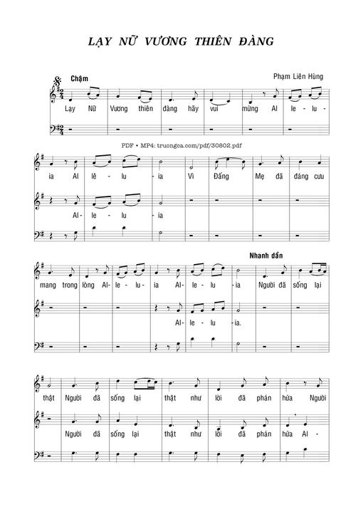 Lạy Nữ Vương Thiên Đàng