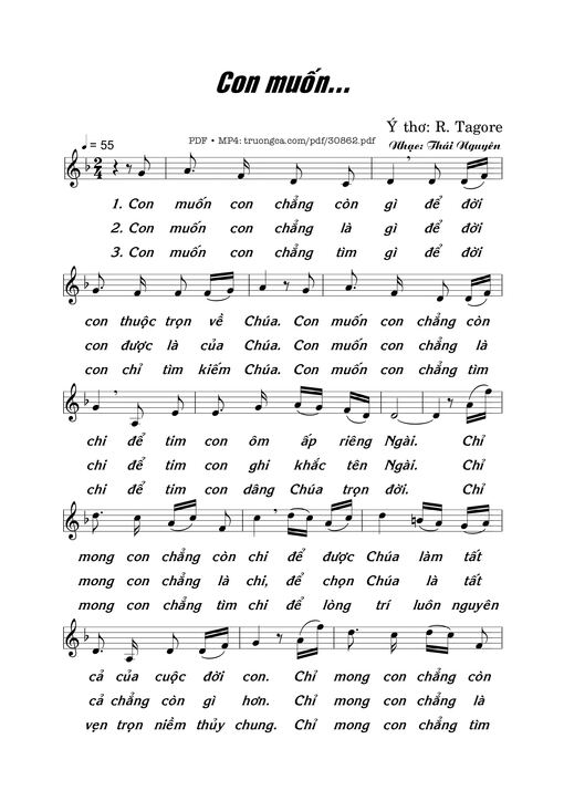 Con muốn - Thái Nguyên