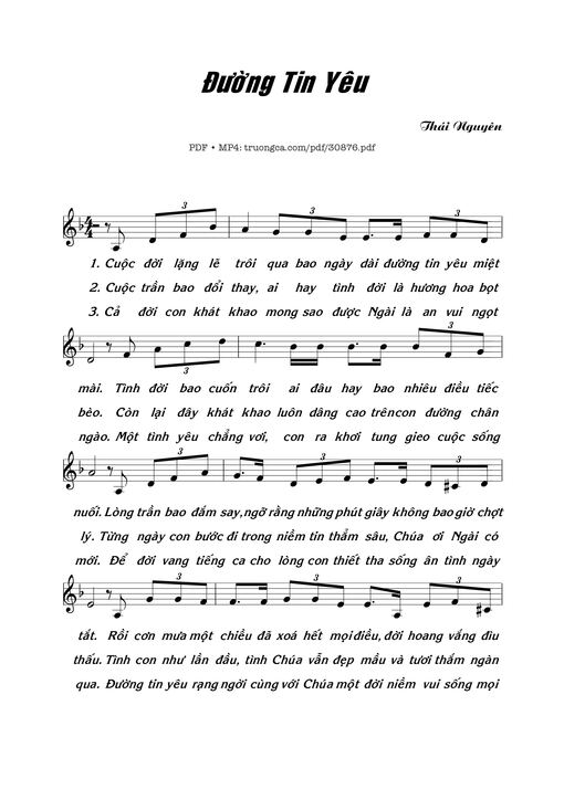 Đường tin yêu