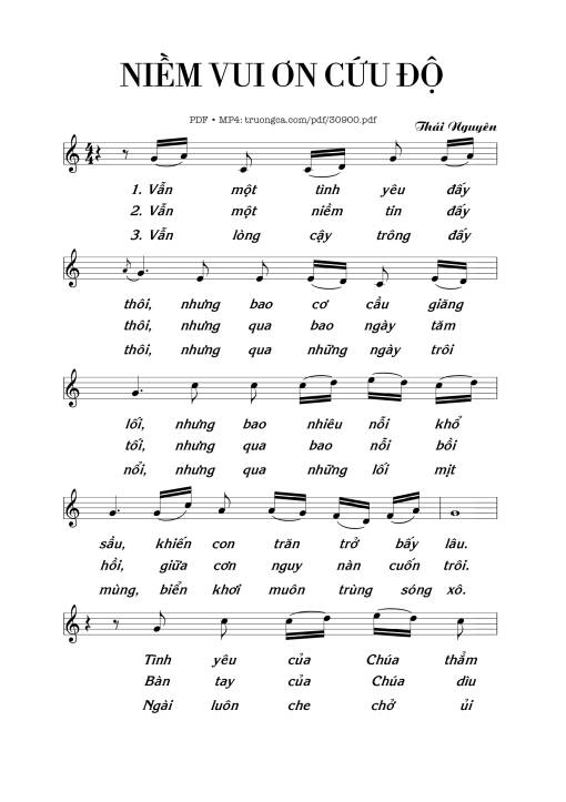 Niềm vui ơn cứu độ