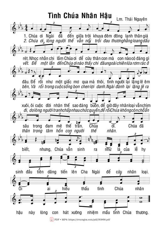 Tình Chúa Nhân Hậu