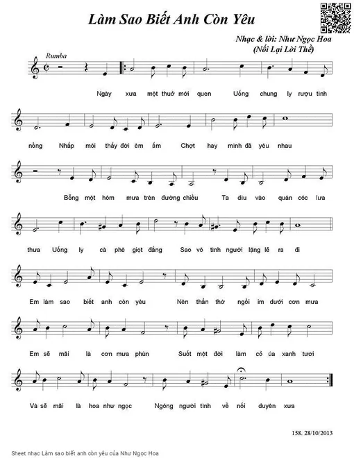 Làm sao biết anh còn yêu