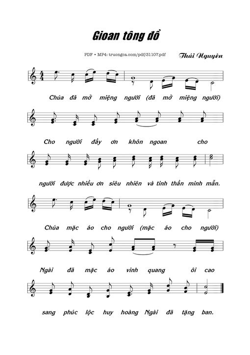 Gioan Tông đồ - Thái Nguyên