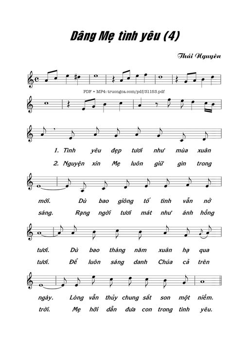 Dâng Mẹ tình yêu 4