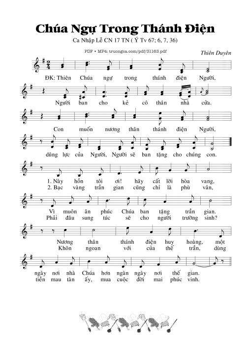 Thánh Vịnh 67, Chúa Ngự Trong Thánh Điện