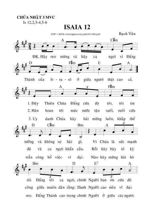 Chúa Nhật 3C Mùa Vọng