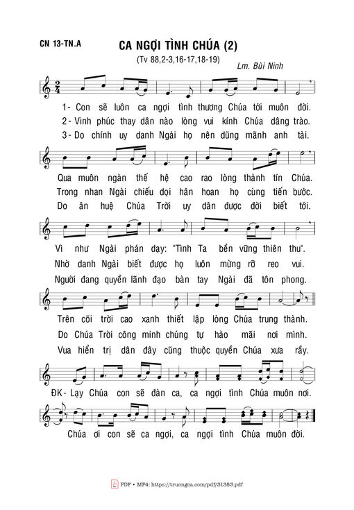 Ca Ngợi Tình Chúa (2)