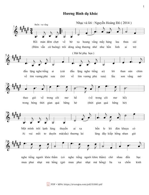 Hương Bình dạ khúc