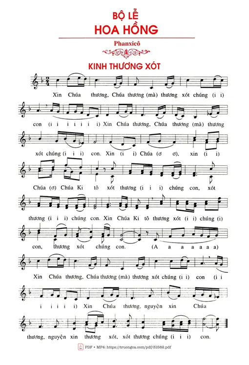 Bộ Lễ Hoa Hồng (2 Bè)