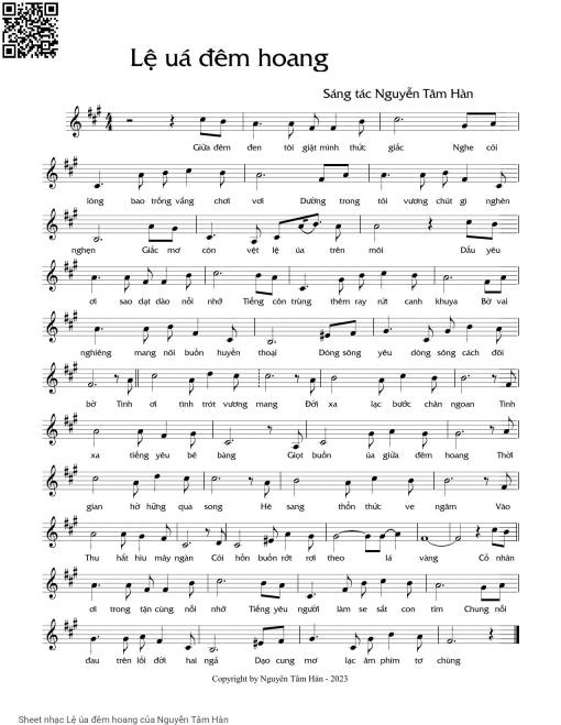 Lệ úa đêm hoang