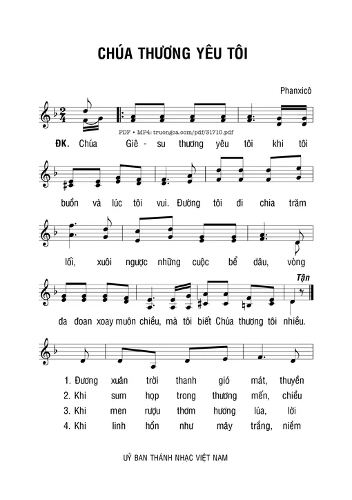 Chúa Thương Yêu Tôi