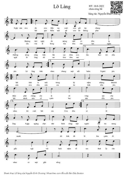 Lỡ làng - Nguyễn Đình Chương